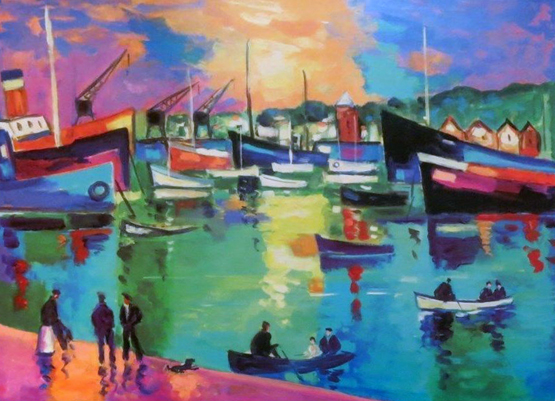 555x401 Art Brokerage - Picot Painting