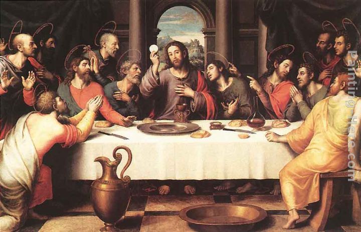 720x462 Juan De Juanes The Last Supper Painting Anysize 50% Off - Picture Of The Last Supper Painting