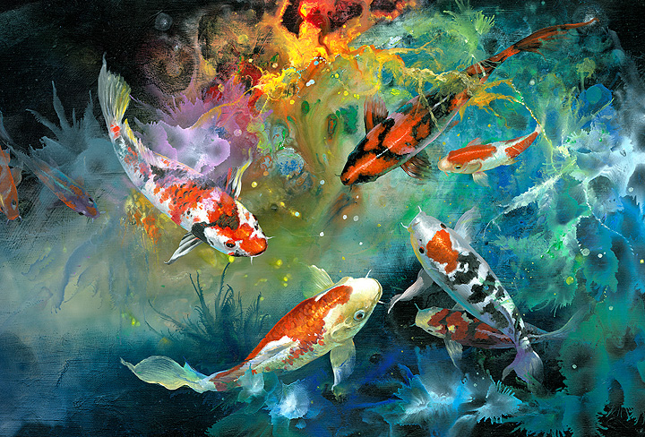 720x488 Gary Amp Kathwren Jenkins Paint With Passion - Picture To Oil Painting