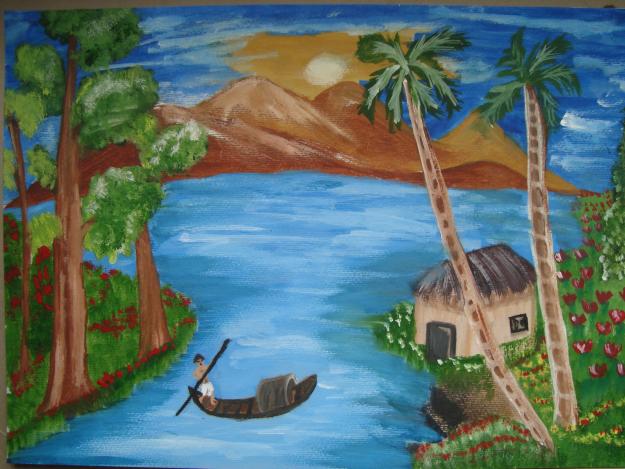 625x469 The Nature Of Painting In Size A4, - Pictures Of Painting