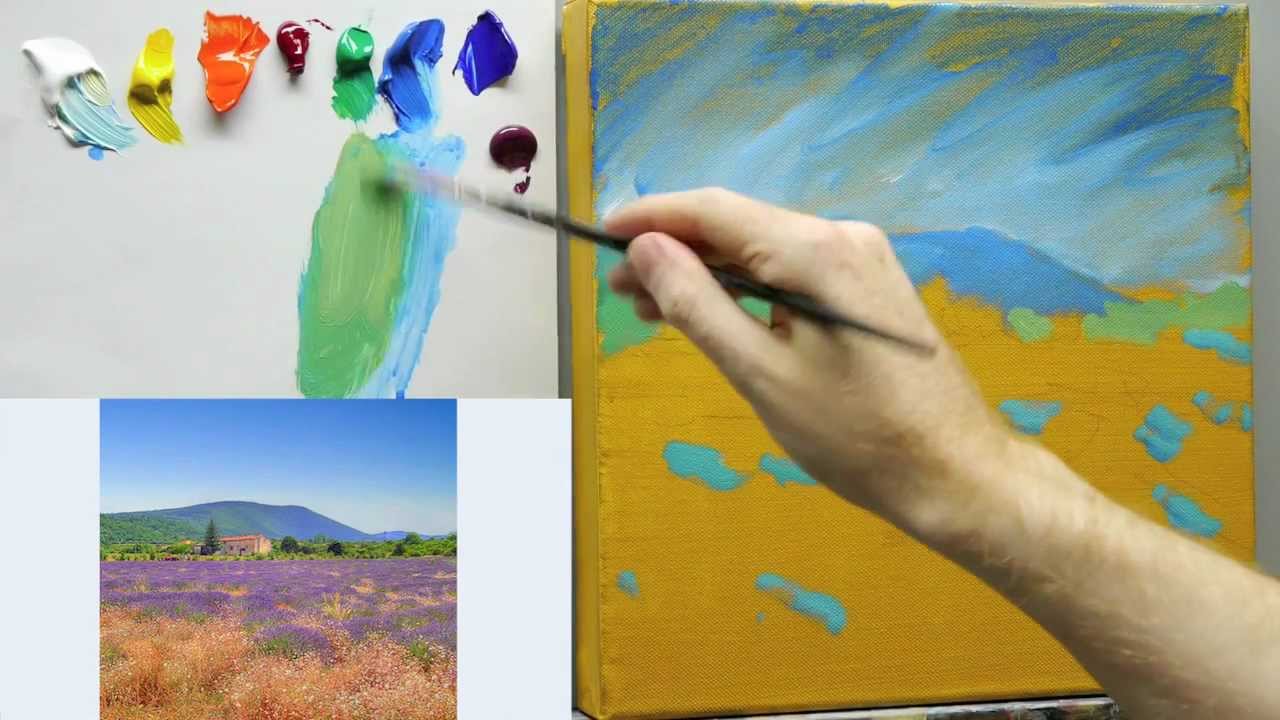 I like to paint. Видео уроки по рисованию Импрессионизм. How to Paint Импрессионизм поэтапно. To Paint. Рисунки красками видео.