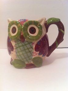 223x300 Pier 1 Imports Hand Painted Dolomite Ollie The Owl Large 3d Owl - Pier One Owl Painting