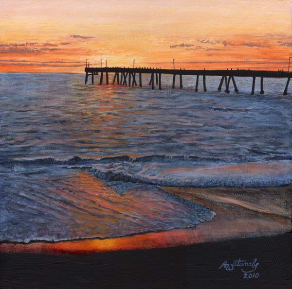 600x595 Pacifica Pier - Pier Painting
