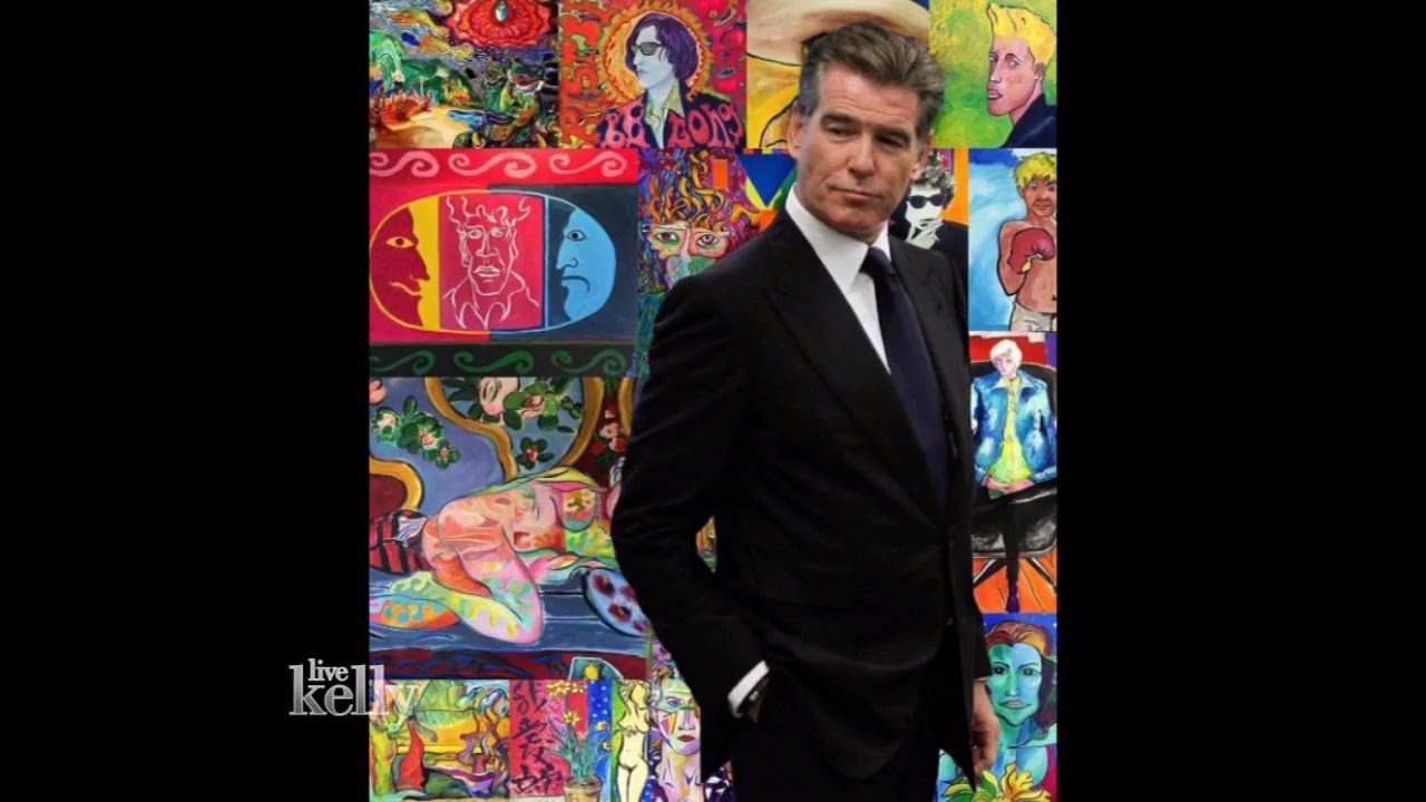 1280x720 Pierce Brosnan Plans His First Art Exhibit - Pierce Brosnan Painting