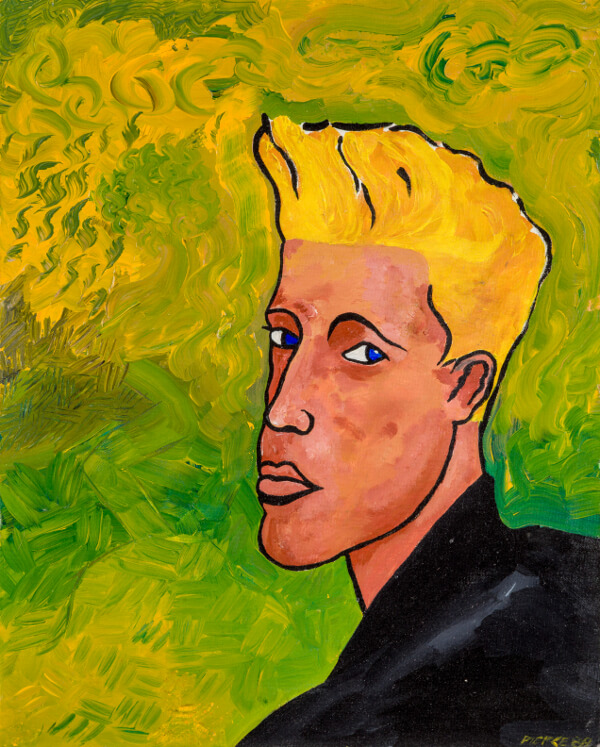 600x747 Artist - Pierce Brosnan Painting