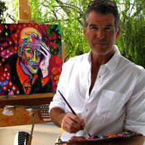 210x210 Pierce Brosnan To Display Paintings In Paris - Pierce Brosnan Painting