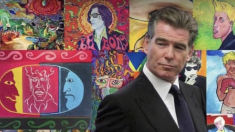 780x439 The Reasons You Don'T See Pierce Brosnan Anymore - Pierce Brosnan Painting