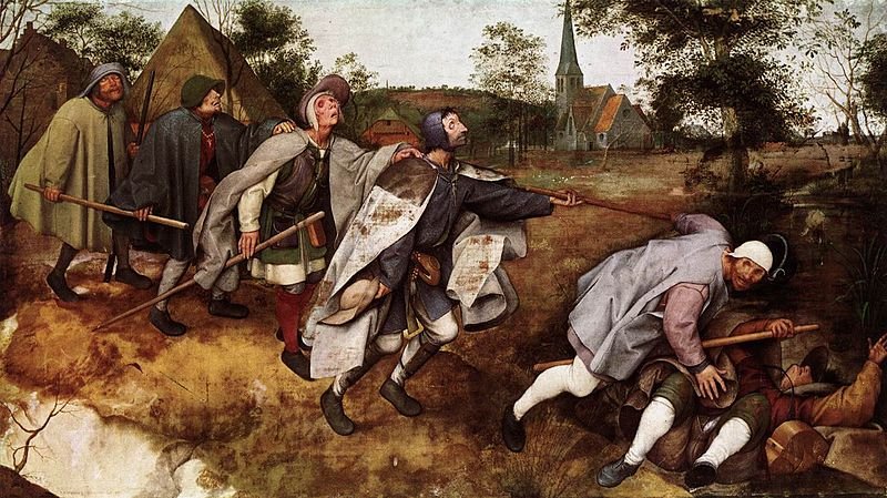800x449 The Parable Of The Blind By Pieter Bruegel The Elder My Daily - Pieter Bruegel Painting