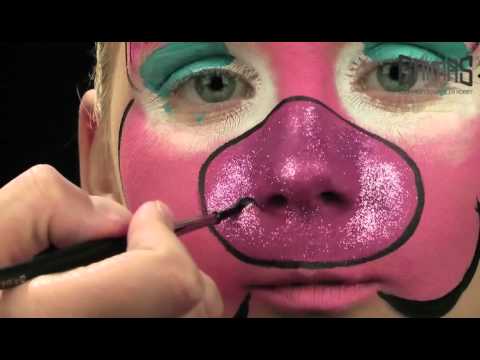 480x360 Grimas Face Painting Pig - Pig Face Painting