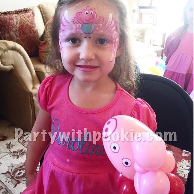 640x640 Peppa Pig Party!!! - Pig Face Painting