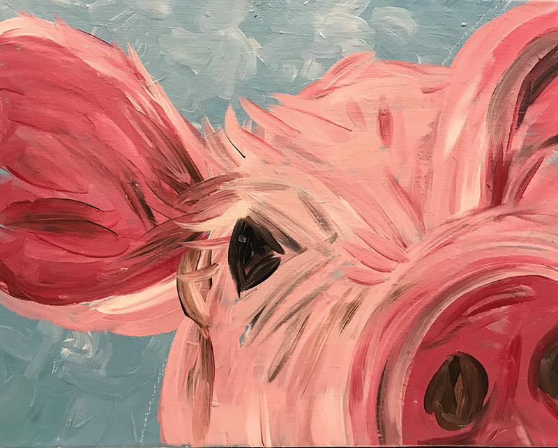 800x643 All Ages Painting - Piggy Painting