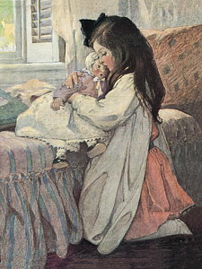 225x300 Pigtails Paintings - Pigtails In Painting