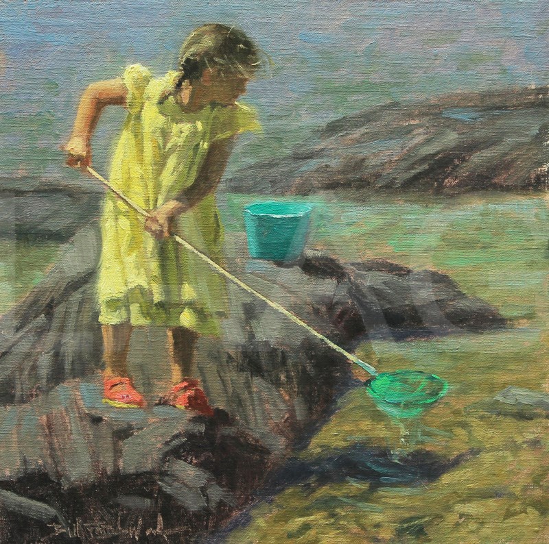 800x794 Bill Farnsworth Oil Painting Workshop Information - Pigtails In Painting