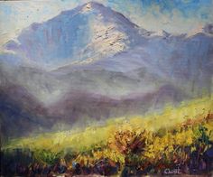 236x196 Springtime - Pikes Peak Painting
