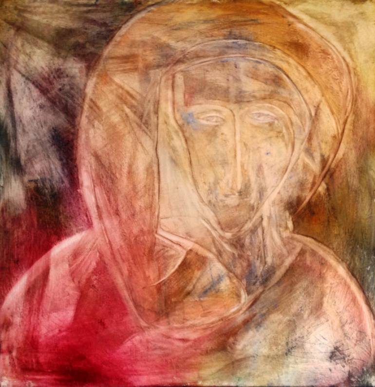 770x793 Saatchi Art The Pilgrim Painting By Thor Rafnsson - Pilgrim Painting