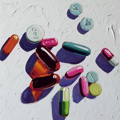 236x236 Sweet Study.jpg Kelly Reemtsen Mobiles And Galleries - Pill Painting
