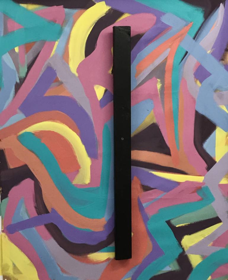 770x947 Saatchi Art 1 Pillar Painting By Barry Johnson - Pillar Painting