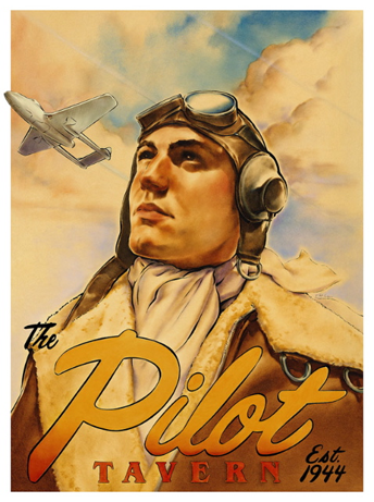 344x461 Sharpshooter And O - Pilot Painting