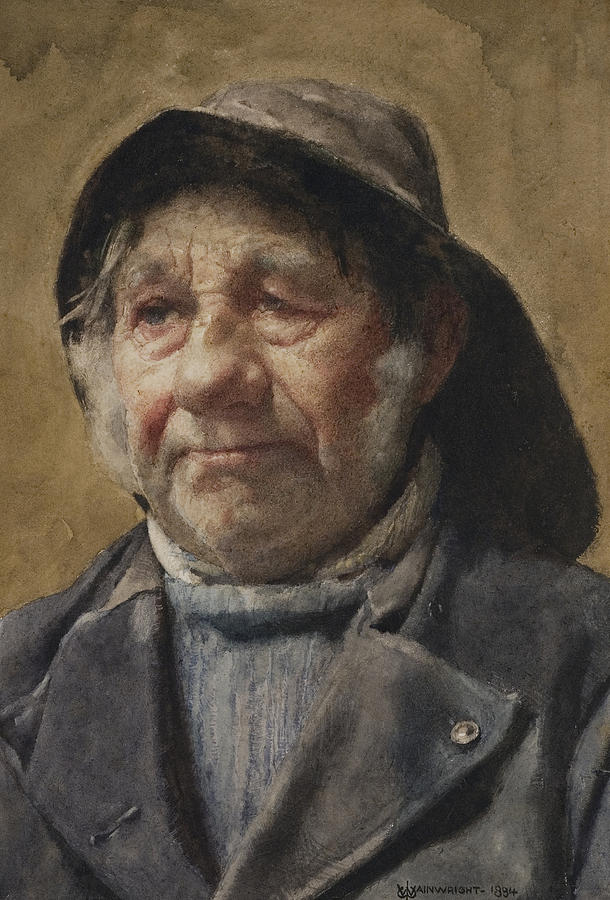 610x900 The Pilot Painting By William John Wainwright - Pilot Painting