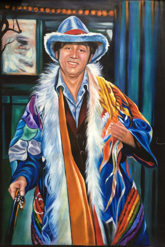 570x854 C Painting Kate Fortin Pimp Painting - Pimp C Painting