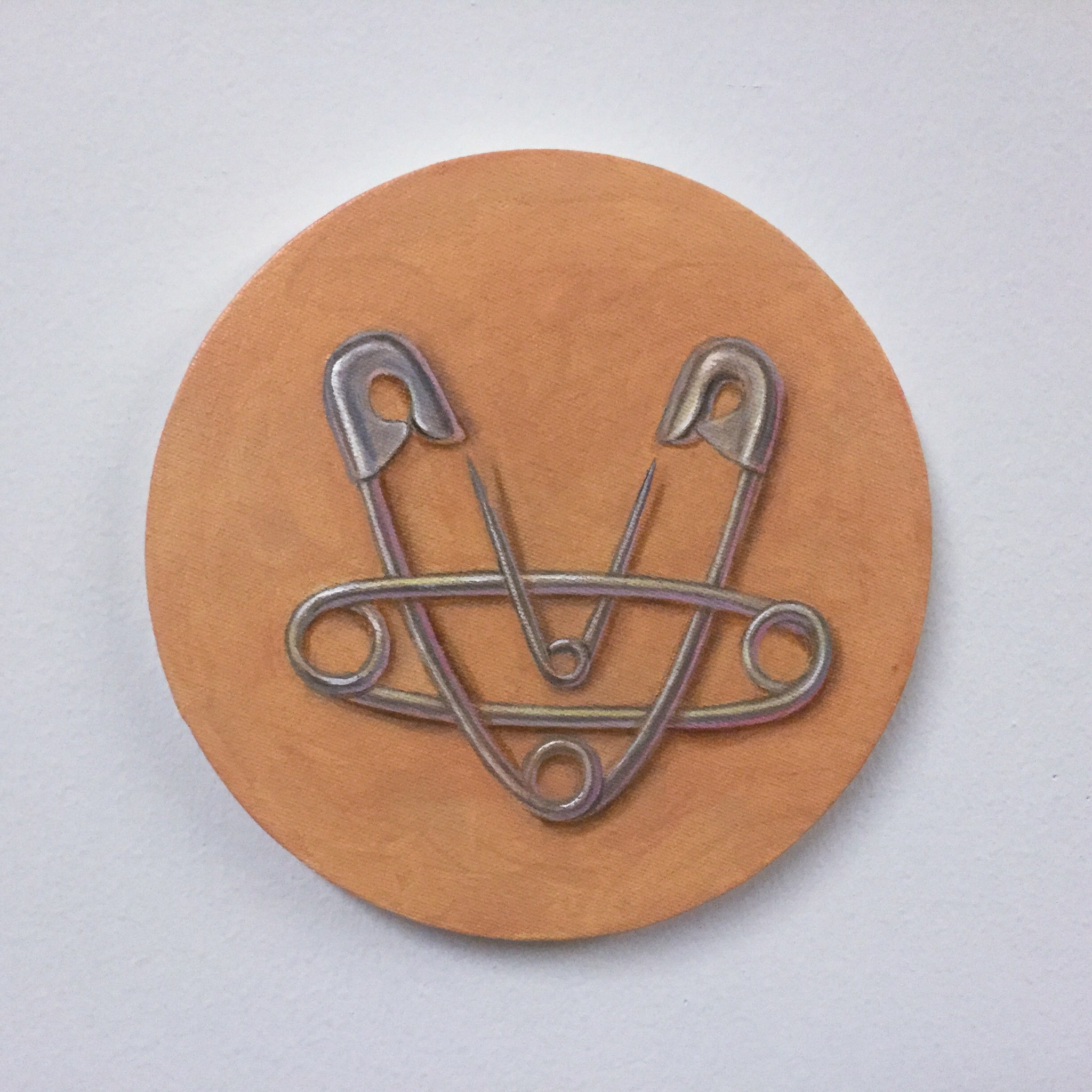 2048x2048 Marcus Pierce Fine Art New York, New York Strange Loop Tondos - Pin Painting