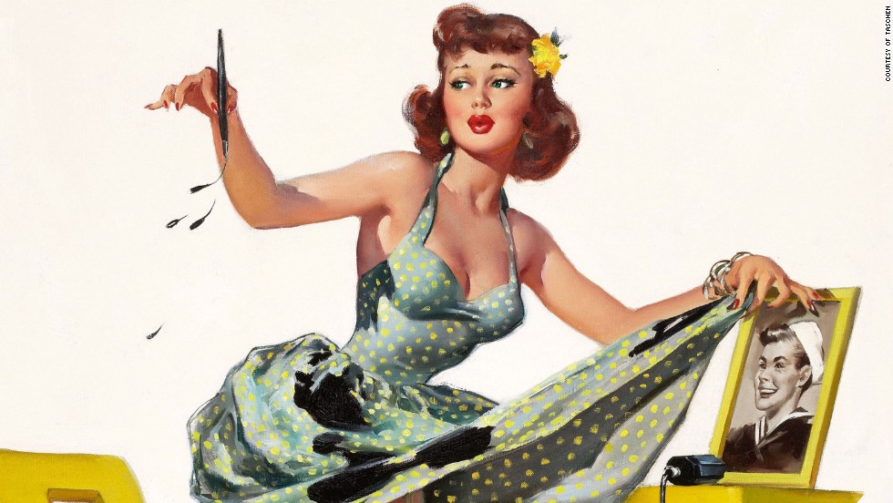 980x552 The Lost Art Of The American Pin Up - Pin Up Painting