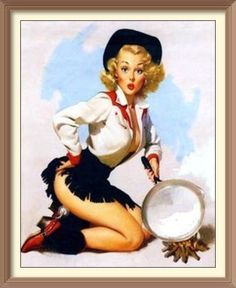 236x288 24 Best Pin Up Paintings Images On Art Paintings - Pin Up Painting