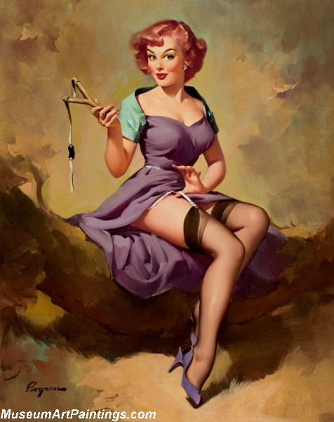476x600 Pin Up Paintings It Is A Snap - Pin Up Painting