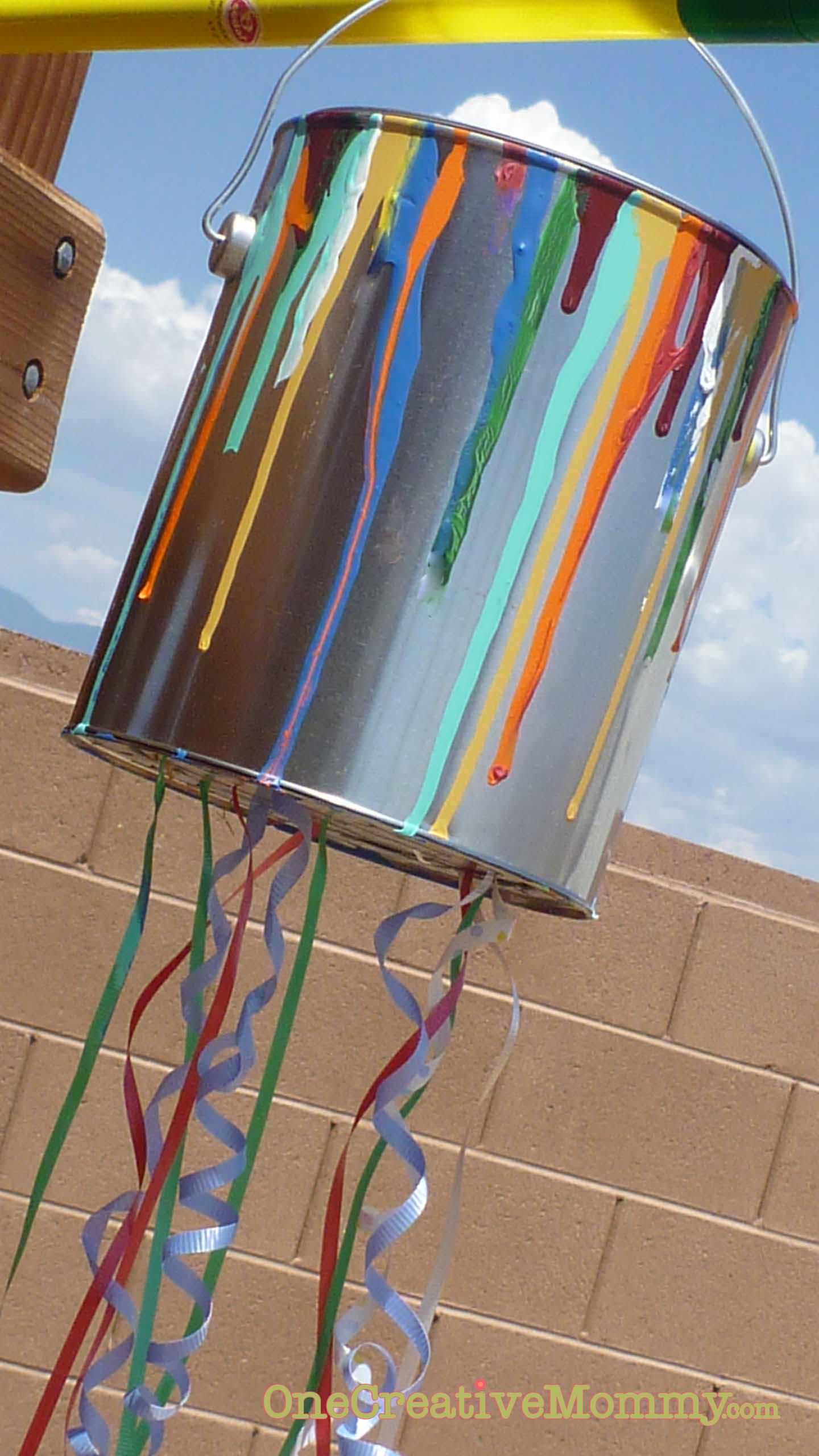 1440x2560 Pull String} Paint Can Tutorial - Pinata Painting