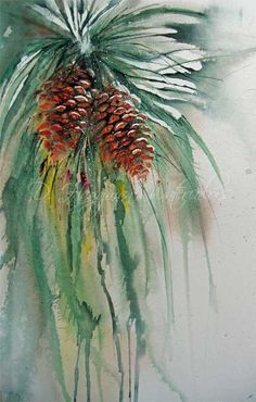 236x370 Reminds Me Of Home - Pine Branch Painting