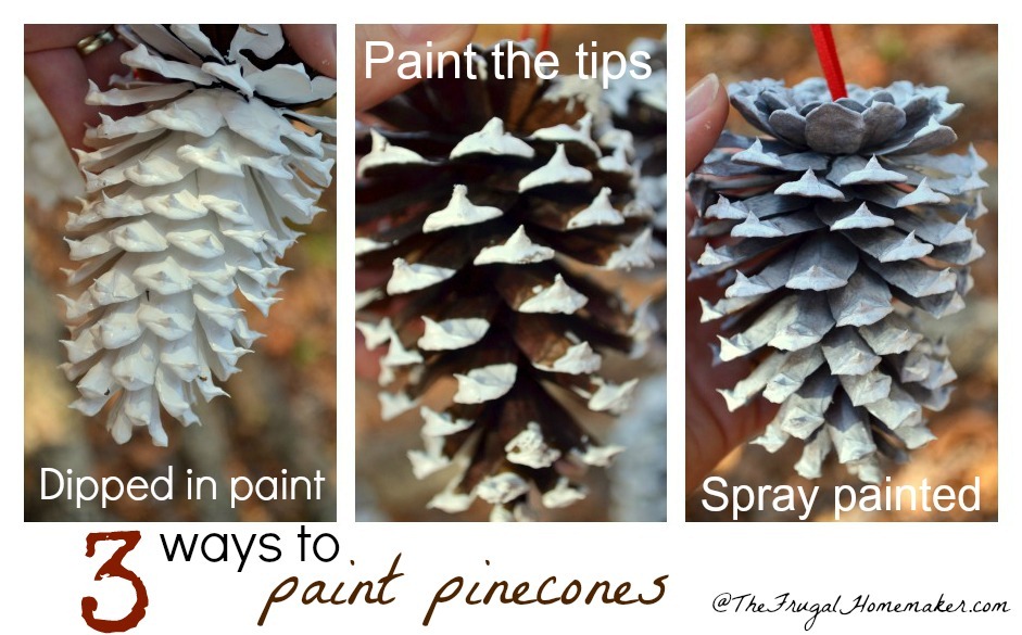 941x585 3 Ways To Paint Me Pick! - Pine Cone Painting