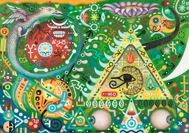 640x452 Shawn Thornton - Pineal Gland Painting