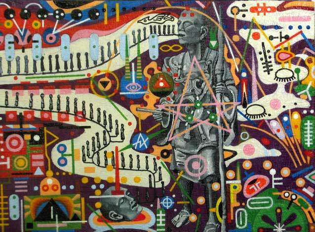 638x471 Stunning Art From The Third Eye - Pineal Gland Painting