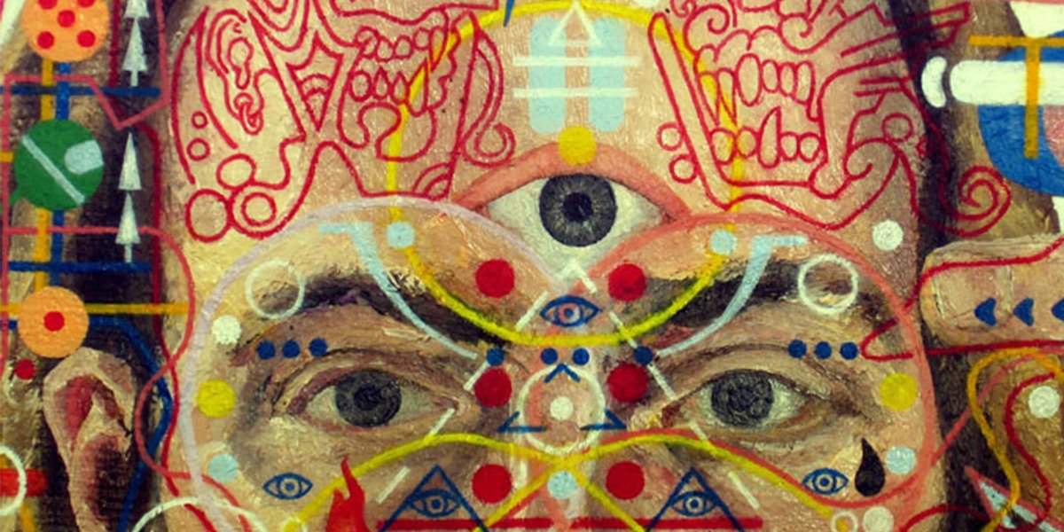 1200x600 This Artist Channeled Pineal Gland Cancer Into Stunning Paintings - Pineal Gland Painting