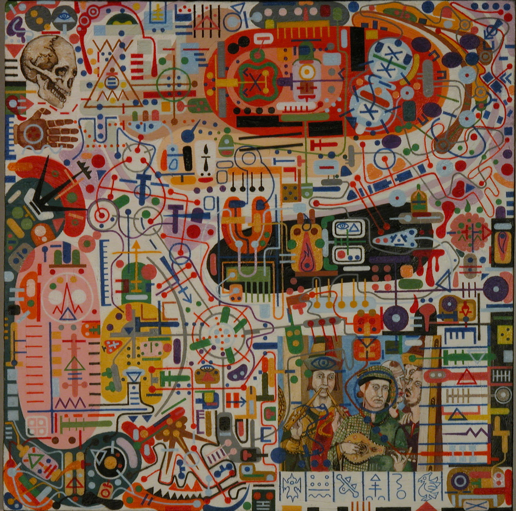 1024x1014 This Is What Happens When An Artist Suffers Cancer Of The Pineal - Pineal Gland Painting