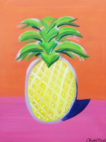 Pineapple Painting