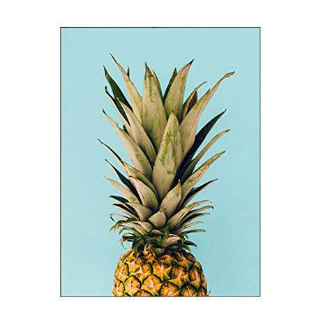 463x463 Fengzhicai Fashion Canvas Letter Pineapple Painting - Pineapple Painting
