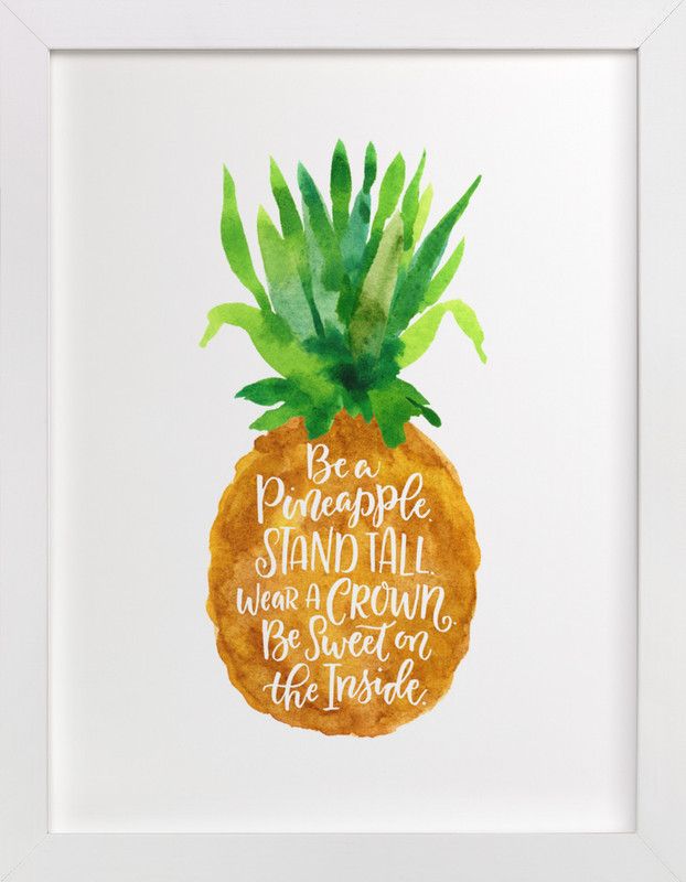 622x800 Be A Pineapple - Pineapple Painting