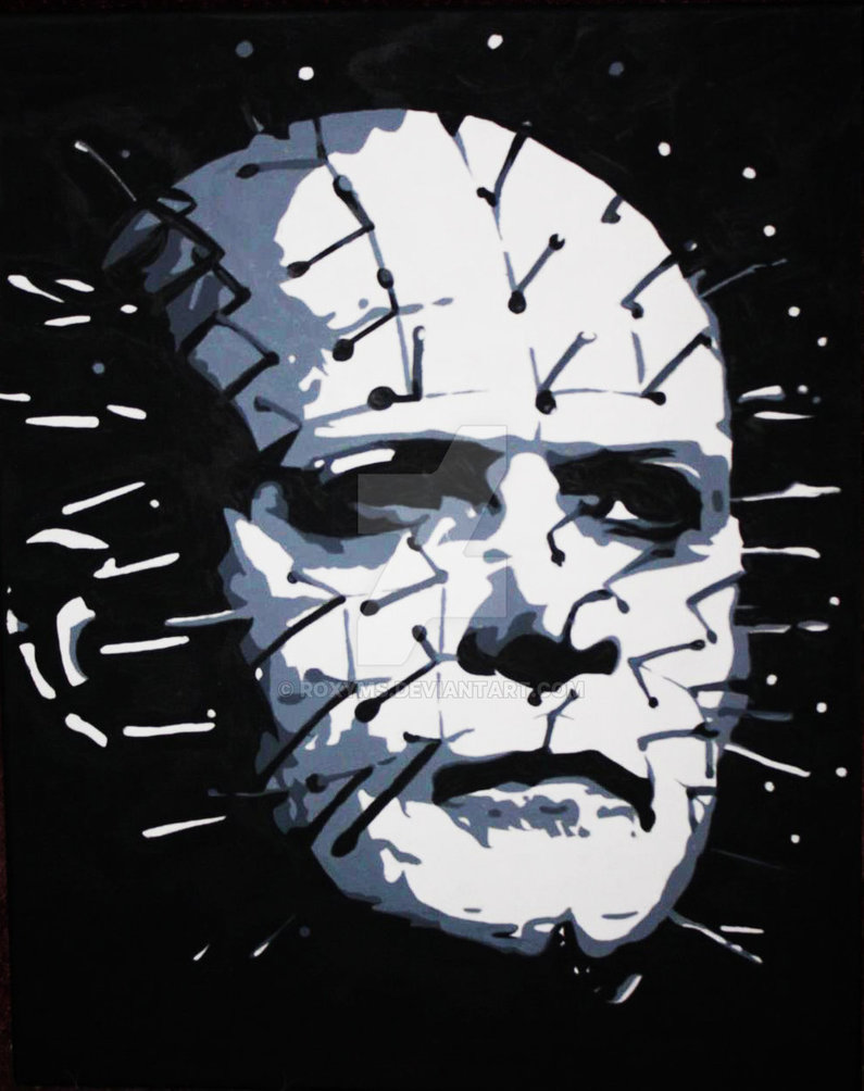 795x1004 Pinhead Acrylic Painting By Roxyms - Pinhead Painting