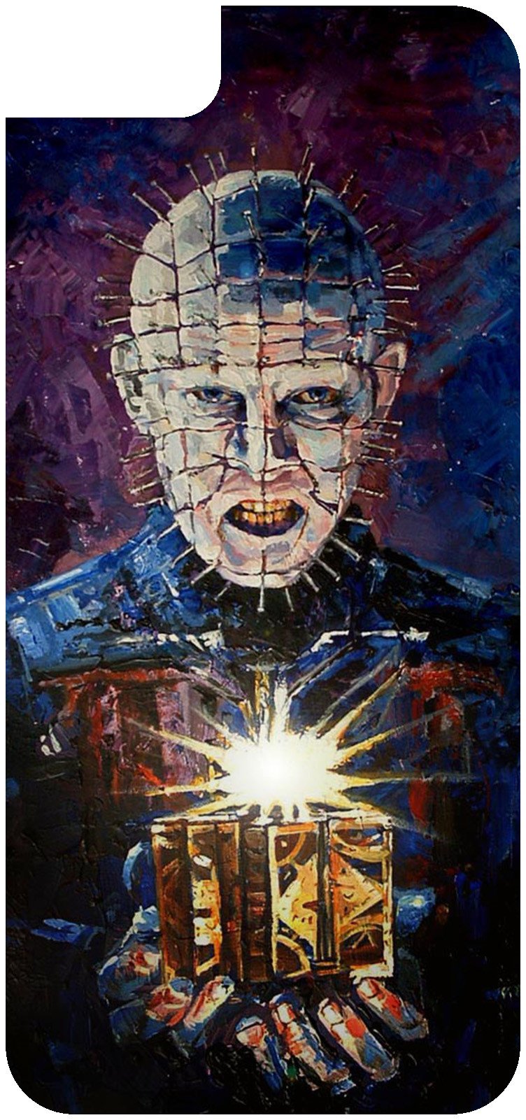 752x1601 Hellraiser Pinhead Iphone 7 Case Scream For Me Inc. - Pinhead Painting