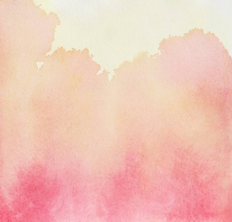 770x735 Saatchi Art Pink Abstract Winter Landscape - Pink Abstract Painting