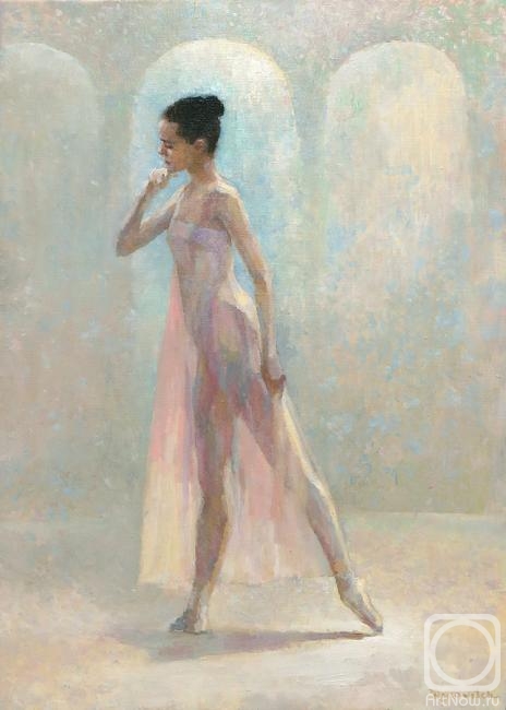 464x650 Painting Buy On Artnow.ru - Pink Ballerina Painting