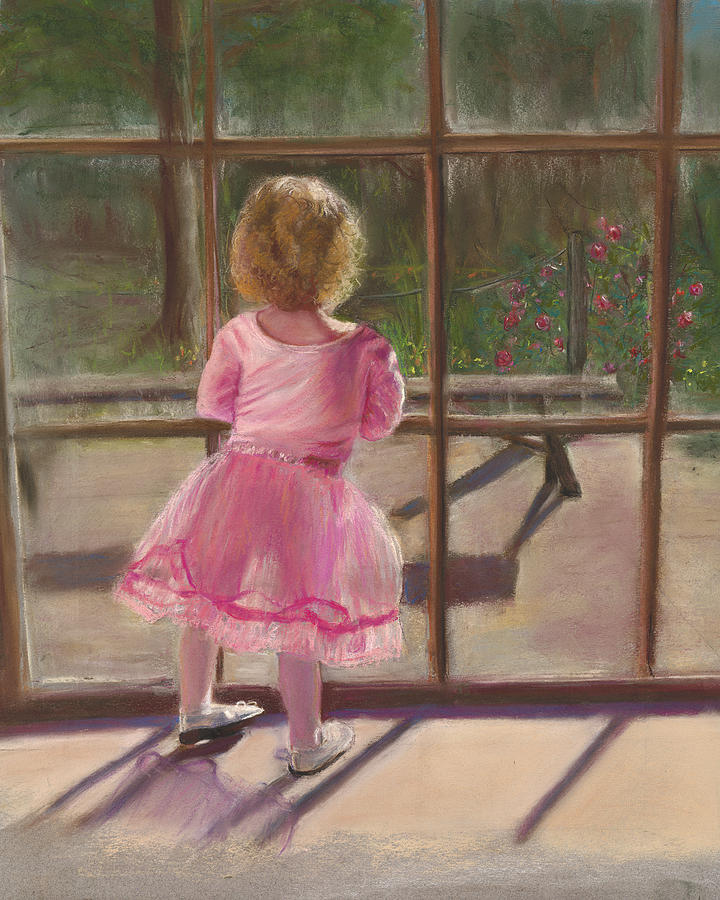 720x900 Pink Ballerina Painting By Kathy Wood - Pink Ballerina Painting
