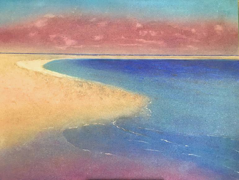 770x581 Saatchi Art Pink Cloud Painting By Sharon Rosenfeld Scott - Pink Cloud Painting
