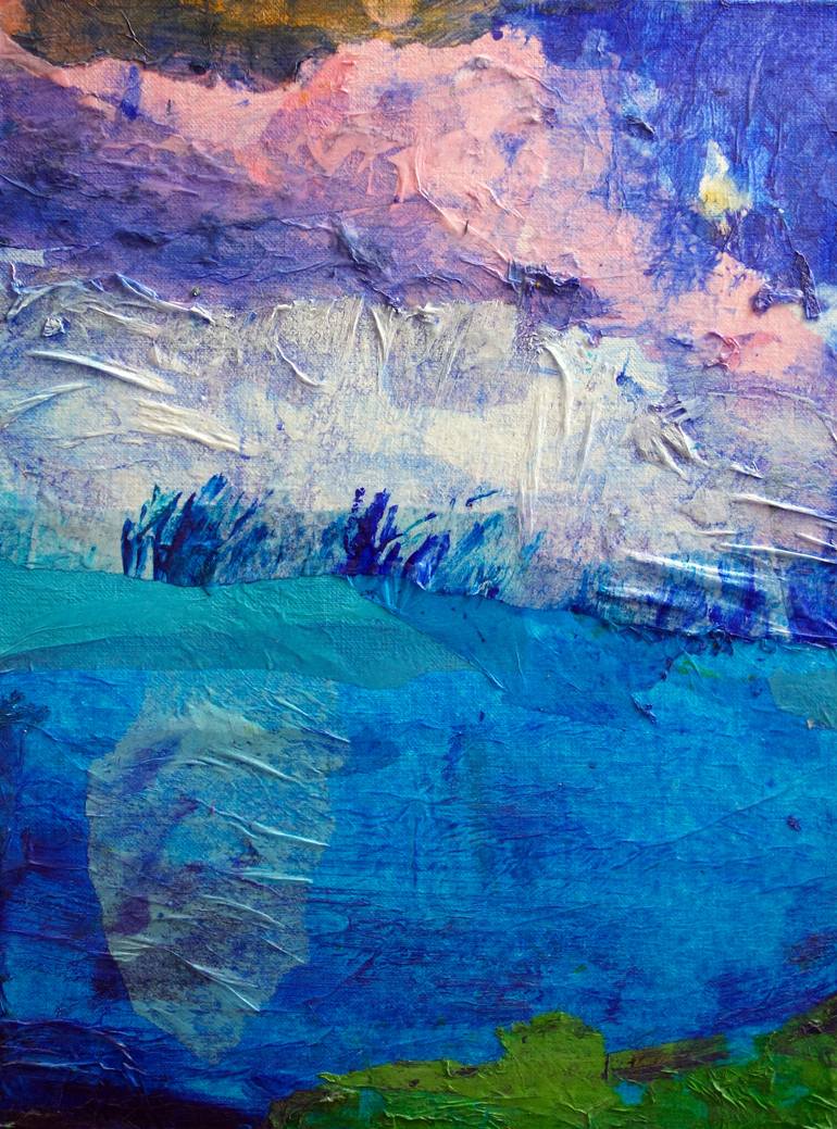 770x1039 Saatchi Art Pink Cloud Painting By Nima Magnin - Pink Cloud Painting