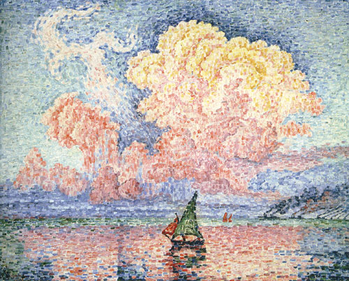 500x402 Antibes, The Pink Cloud, 1916 - Pink Cloud Painting