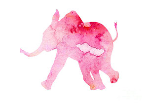 300x213 Pink Elephant Paintings Fine Art America - Pink Elephant Painting