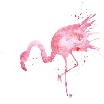 Pink Flamingo Painting at PaintingValley.com | Explore collection of ...