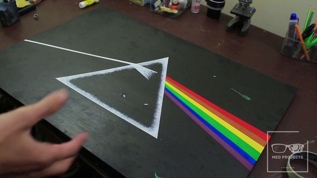 1024x576 Painting Dark Side Of The Moon ( Pink Floyd) 3 Steps - Pink Floyd Painting