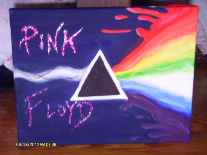 720x540 Pink Floyd Painting. By Stargirl Amber94 - Pink Floyd Painting